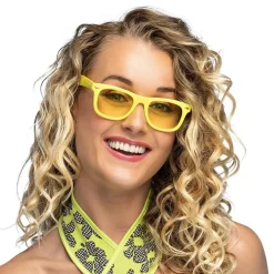 Boland Party Partners B.V. Neongule Briller - Tilbehør|Accessories