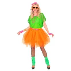 Discount Widmann S.r.l. Neonorange Tyl Nederdel