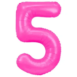 Ballongkungen AB Neonpink talballon - Balloner
