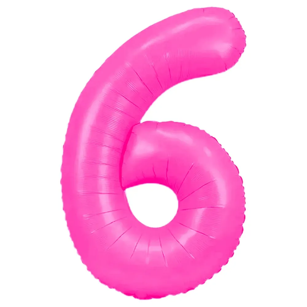 Ballongkungen AB Neonpink talballon - Balloner