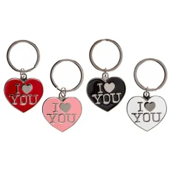 Discount Out of the blue KG Nøglering I Love You