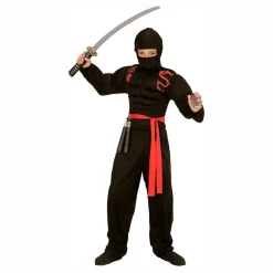 Widmann S.r.l. Ninja med Muskler Børnekostume - Udklædningskostumer|Kostumetema