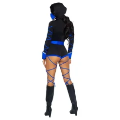 Leg Avenue Europe Ninja Sort/Blå Kostume - Udklædningskostumer|Kostumetema