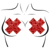 Leg Avenue Europe Nipple Covers Jewels X Rød Deluxe - Tøj|Tilbehør