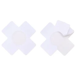 ESPA NV Nipple Covers Kors Hvid Glitter - Tøj|Sex & Lyst