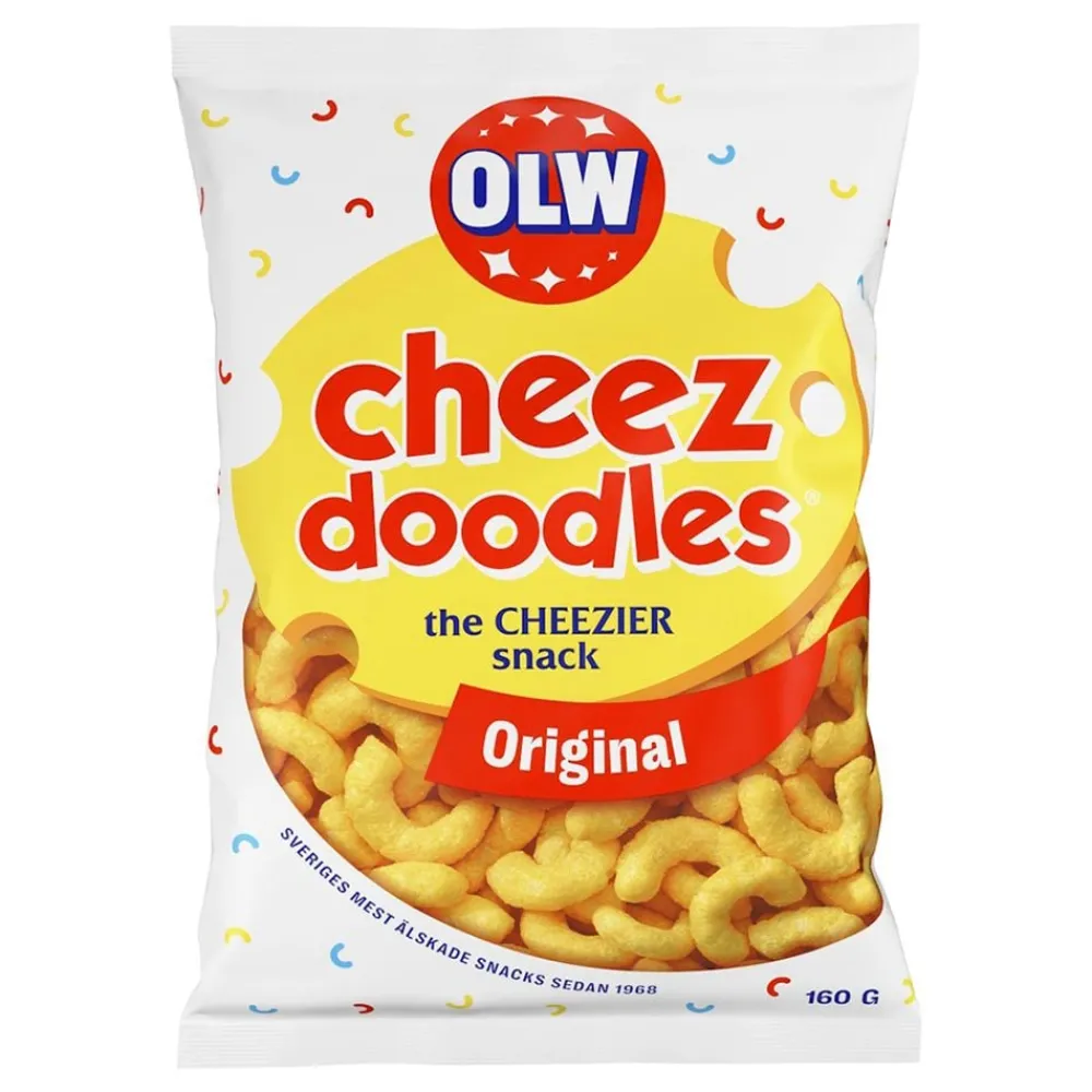 Hot ERT Godis AB OLW Cheez Doodles