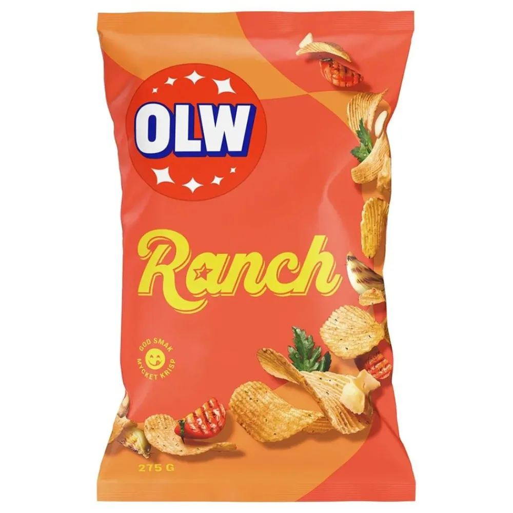 ERT Godis AB OLW Ranch Chips - Snacks