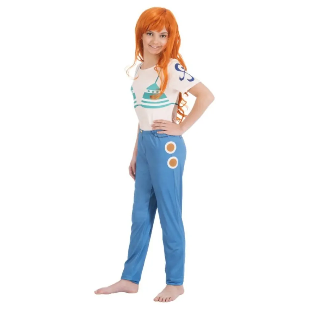 CHAKS One Piece Nami™ Børnekostume - Udklædningskostumer|Kostumetema