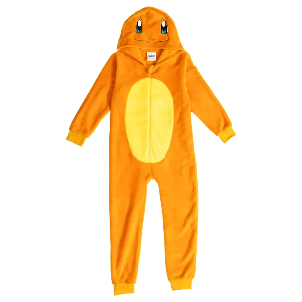 Reithmüller Europe GmbH Onesie Pokémon Charizard™ Børnekostume - Tøj|Udklædningskostumer