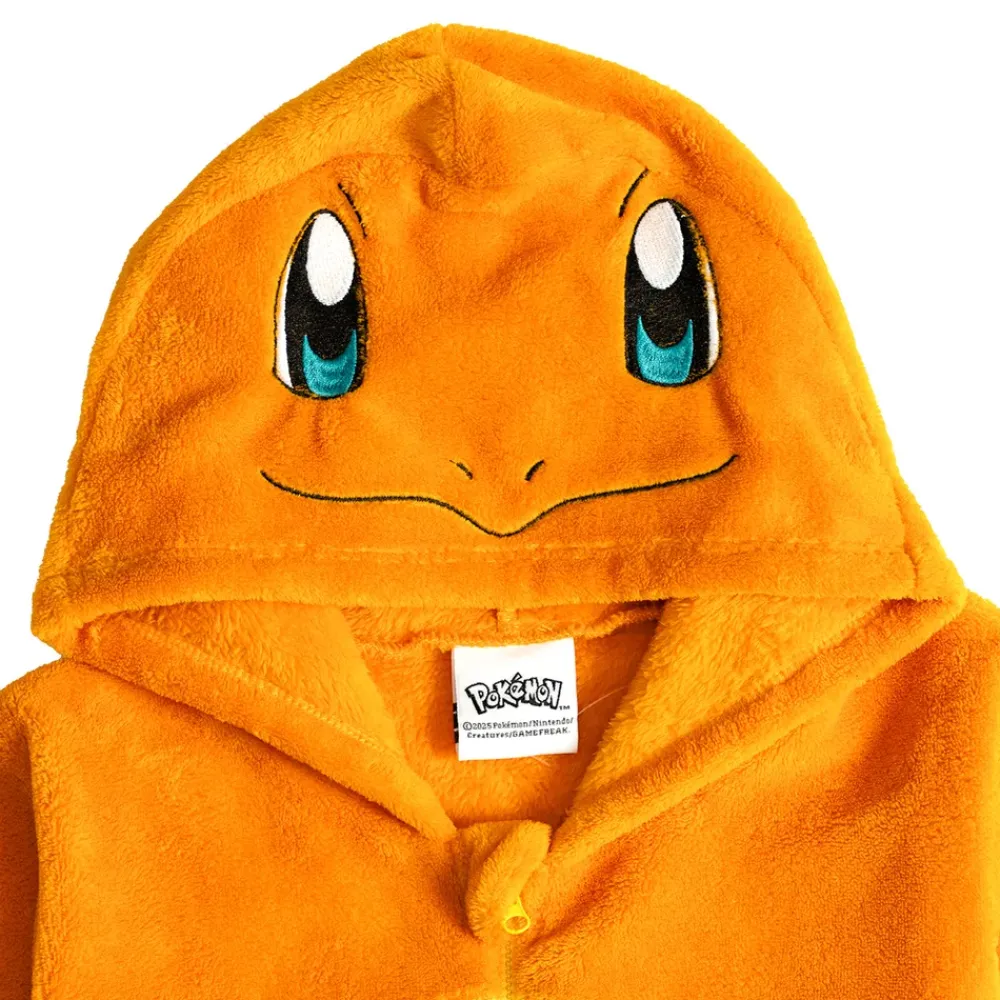 Reithmüller Europe GmbH Onesie Pokémon Charizard™ Børnekostume - Tøj|Udklædningskostumer