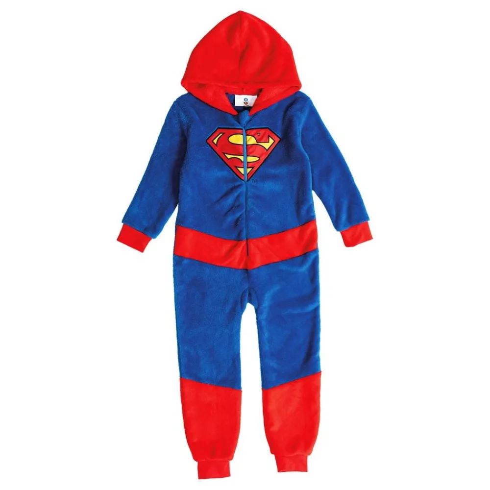 Reithmüller Europe GmbH Onesie Superman™ Børnekostume - Tøj|Udklædningskostumer