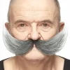 Hot Butterick's AB Opfinder moustache sort/hvid