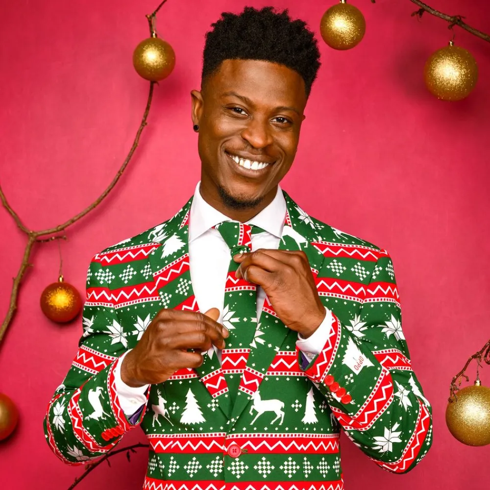 Sale Oppo Merchandise Group B.V. OppoSuits Festive Green Jakkesæt