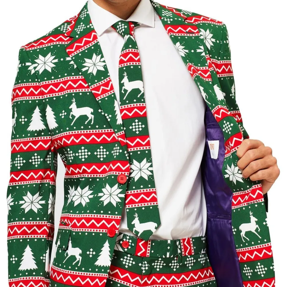 Sale Oppo Merchandise Group B.V. OppoSuits Festive Green Jakkesæt