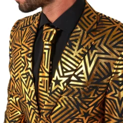 New Oppo Merchandise Group B.V. OppoSuits Golden Geo Star Jakkesæt