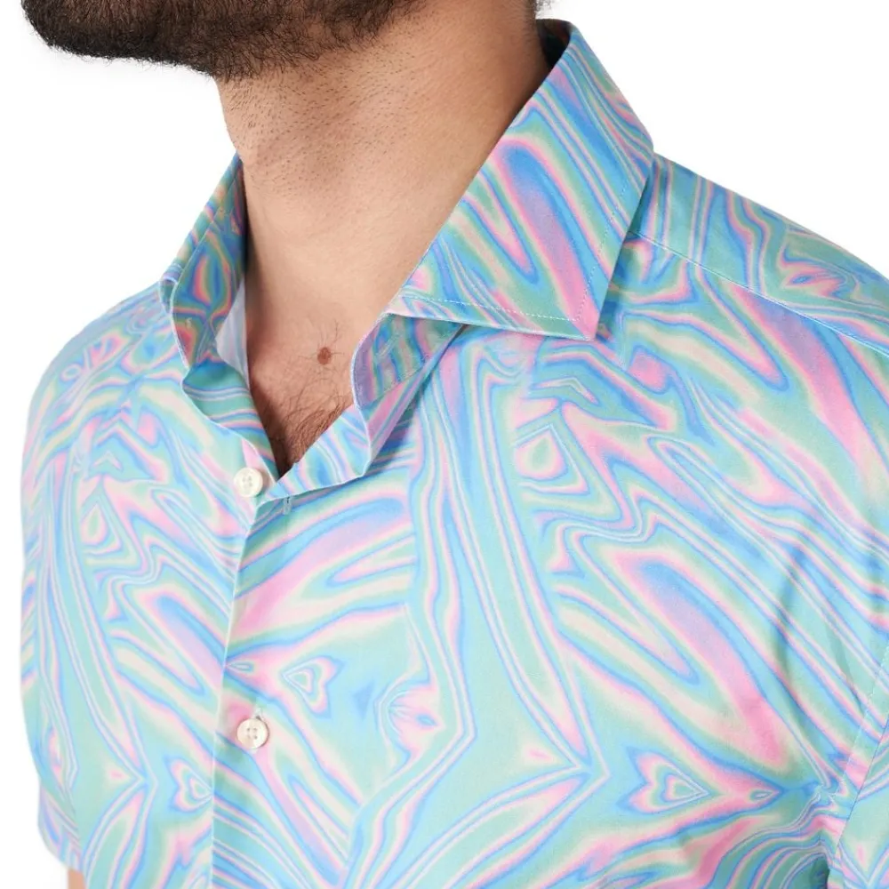 Oppo Merchandise Group B.V. OppoSuits Holoperfect Skjorte - Tøj|Udklædningskostumer