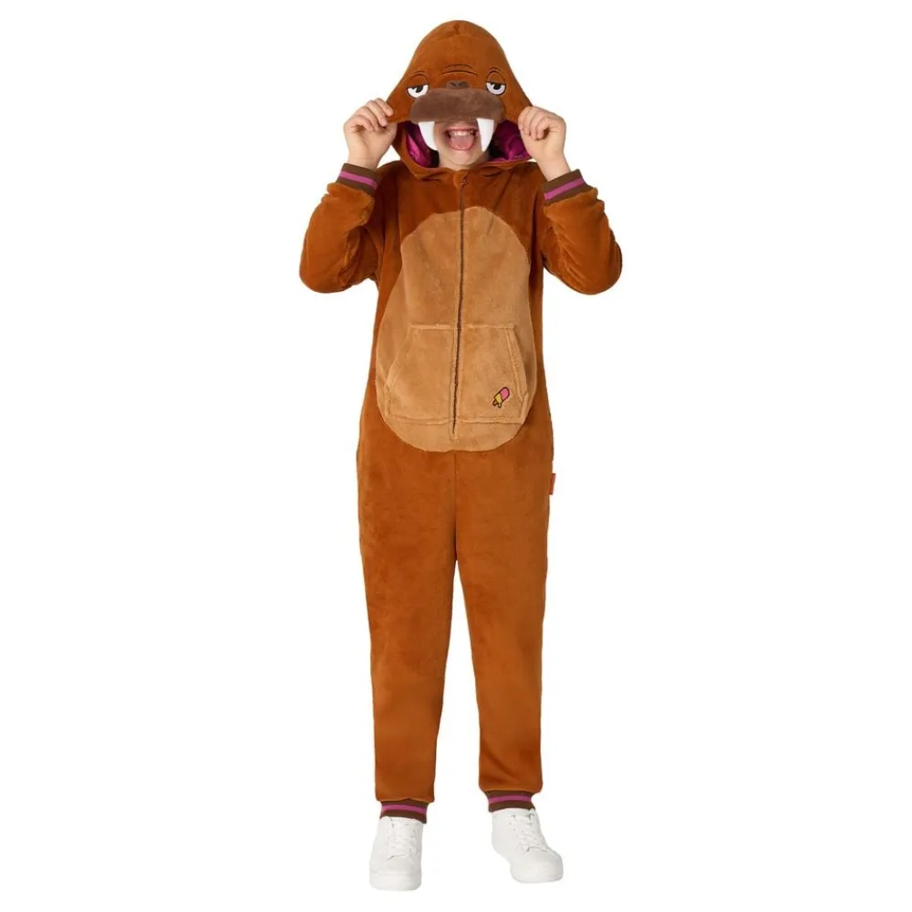 Oppo Merchandise Group B.V. OppoSuits Hvalros Børne Onesie - Tøj|Udklædningskostumer