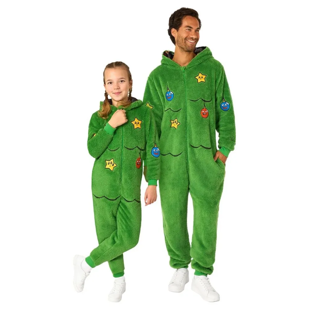 Oppo Merchandise Group B.V. OppoSuits Juletræs Onesie - Tøj|Udklædningskostumer