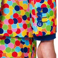 Oppo Merchandise Group B.V. OppoSuits Konfetti Jakkesæt - Tøj|Udklædningskostumer