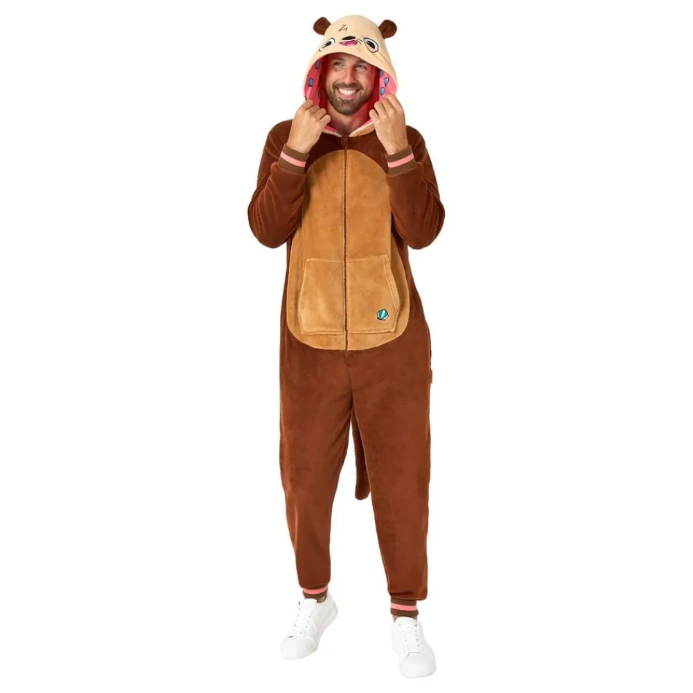 Oppo Merchandise Group B.V. OppoSuits Odder Onesie - Tøj|Udklædningskostumer