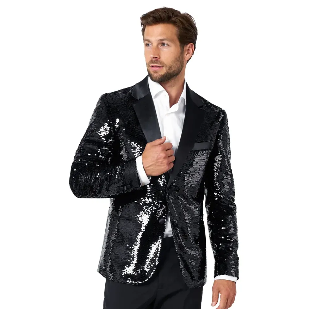 Hot Oppo Merchandise Group B.V. OppoSuits Paljettblazer Brilliant Sort