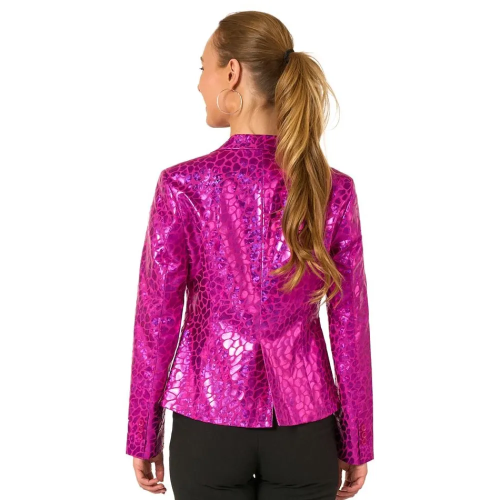 Oppo Merchandise Group B.V. OppoSuits Peppy Pink Dame Blazer - Tøj|Tilbehør