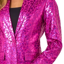 Oppo Merchandise Group B.V. OppoSuits Peppy Pink Dame Blazer - Tøj|Tilbehør