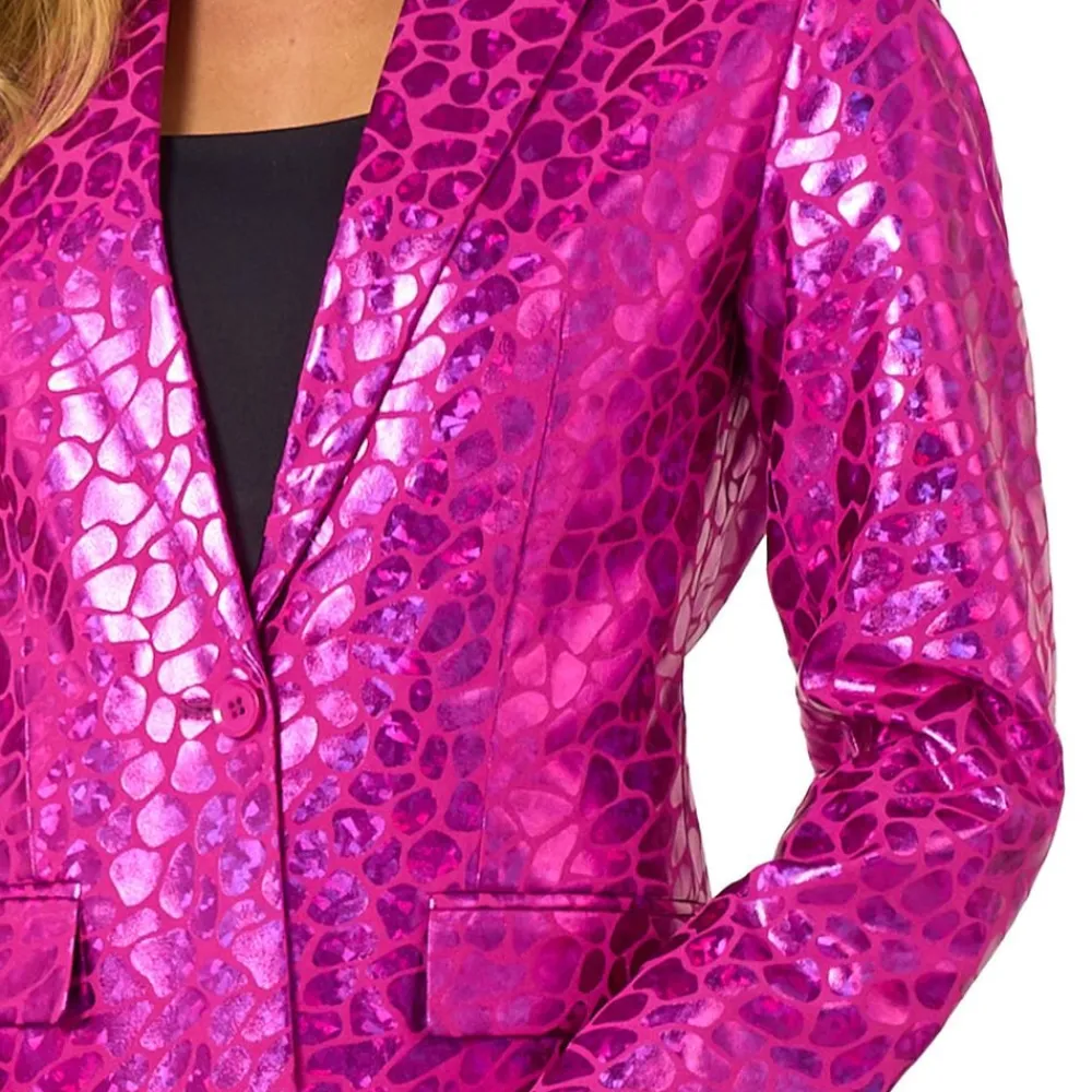 Oppo Merchandise Group B.V. OppoSuits Peppy Pink Dame Blazer - Tøj|Tilbehør