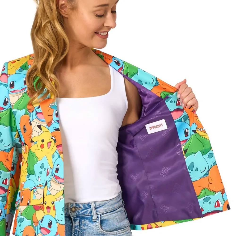 Oppo Merchandise Group B.V. OppoSuits Pokémon Dame Blazer - Tøj|Udklædningskostumer