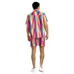 Oppo Merchandise Group B.V. OppoSuits Rainbow Glaze Shorts Jakkesæt - Tøj|Udklædningskostumer