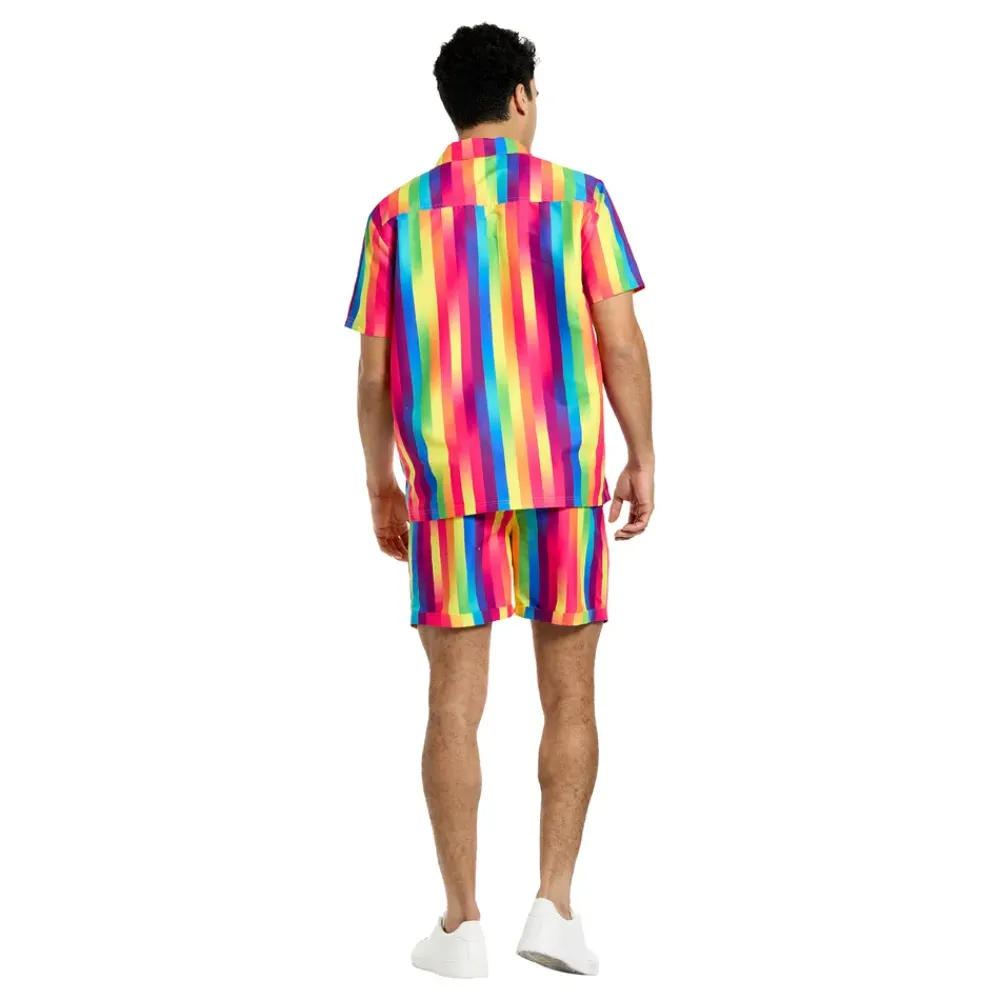 Oppo Merchandise Group B.V. OppoSuits Rainbow Glaze Shorts Jakkesæt - Tøj|Udklædningskostumer