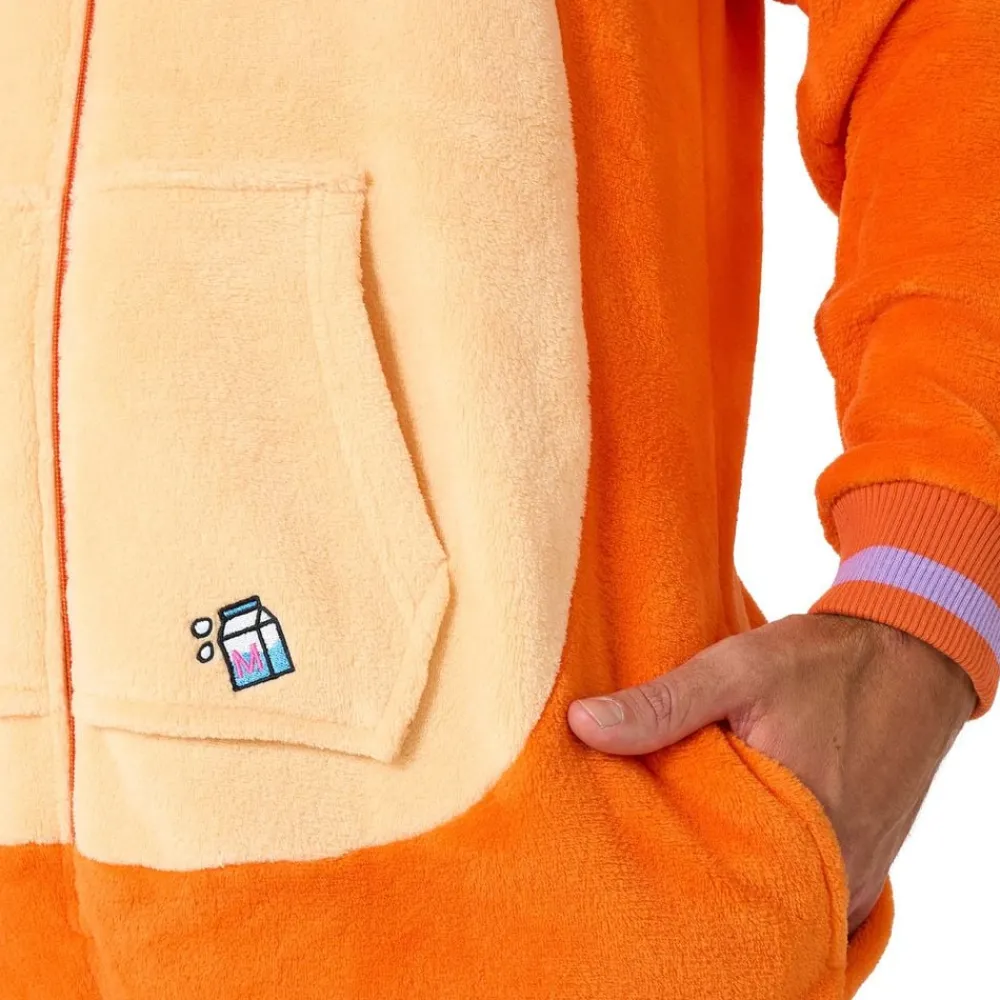 Oppo Merchandise Group B.V. OppoSuits Rød Kat Onesie - Tøj|Udklædningskostumer