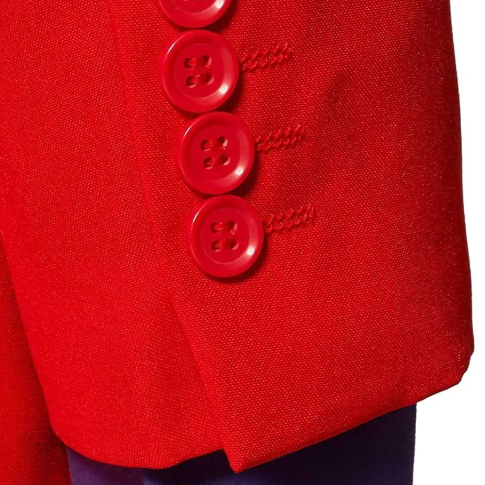 Oppo Merchandise Group B.V. OppoSuits Red Devil Jakkesæt - Tøj|Udklædningskostumer