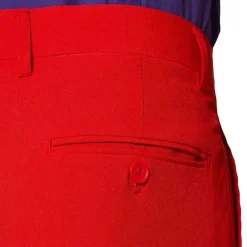 Oppo Merchandise Group B.V. OppoSuits Red Devil Jakkesæt - Tøj|Udklædningskostumer