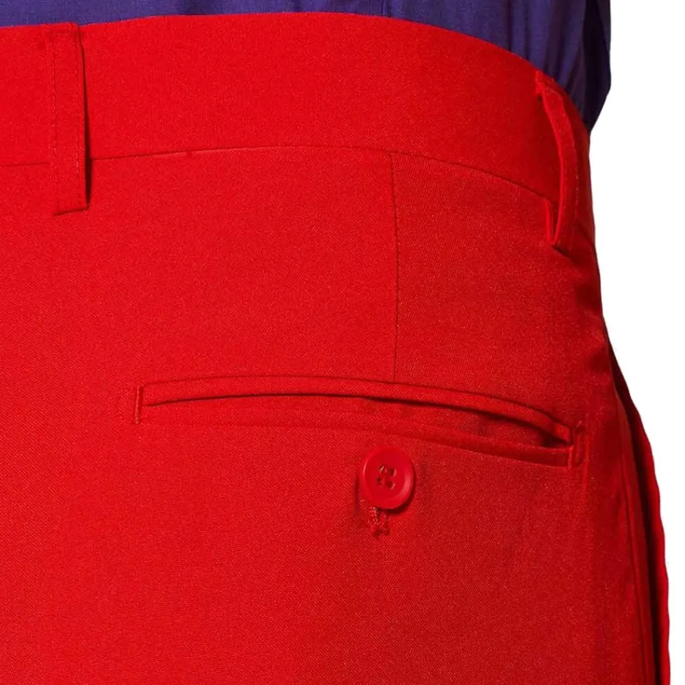 Oppo Merchandise Group B.V. OppoSuits Red Devil Jakkesæt - Tøj|Udklædningskostumer