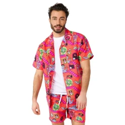 Hot Oppo Merchandise Group B.V. OppoSuits Rick & Morty Shorts Jakkesæt