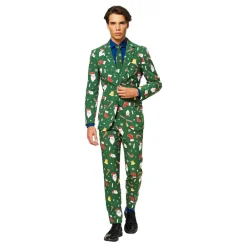 Oppo Merchandise Group B.V. OppoSuits Santaboss Jakkesæt - Tøj|Udklædningskostumer