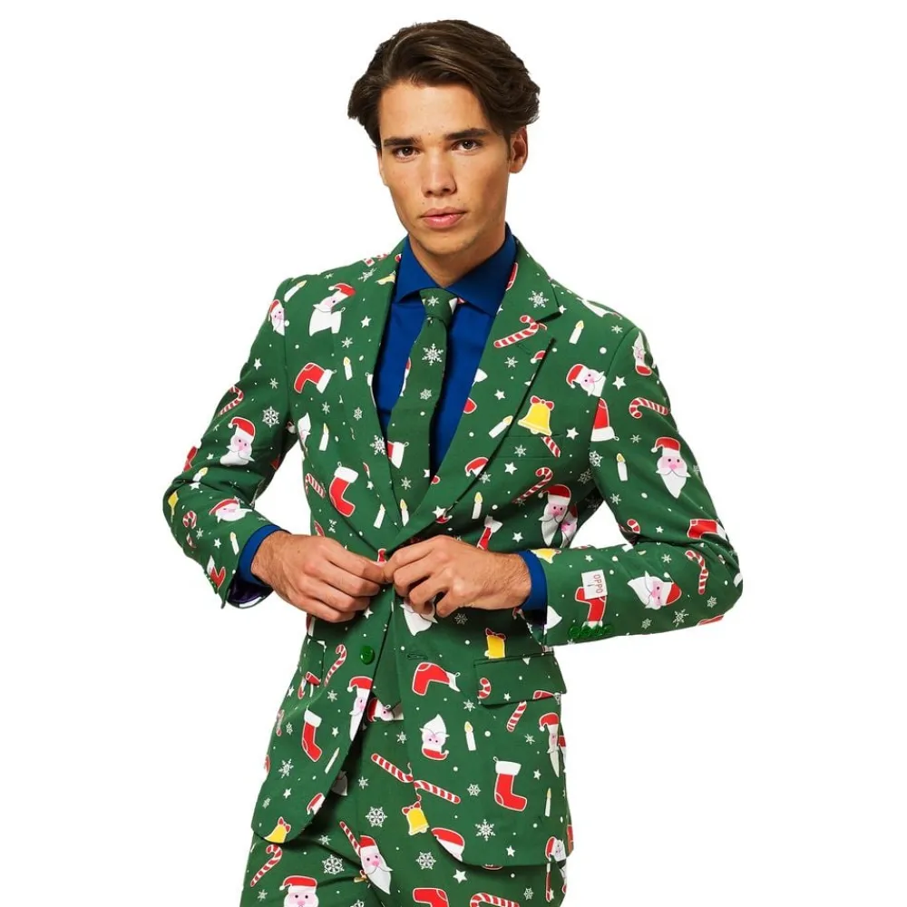 Oppo Merchandise Group B.V. OppoSuits Santaboss Jakkesæt - Tøj|Udklædningskostumer