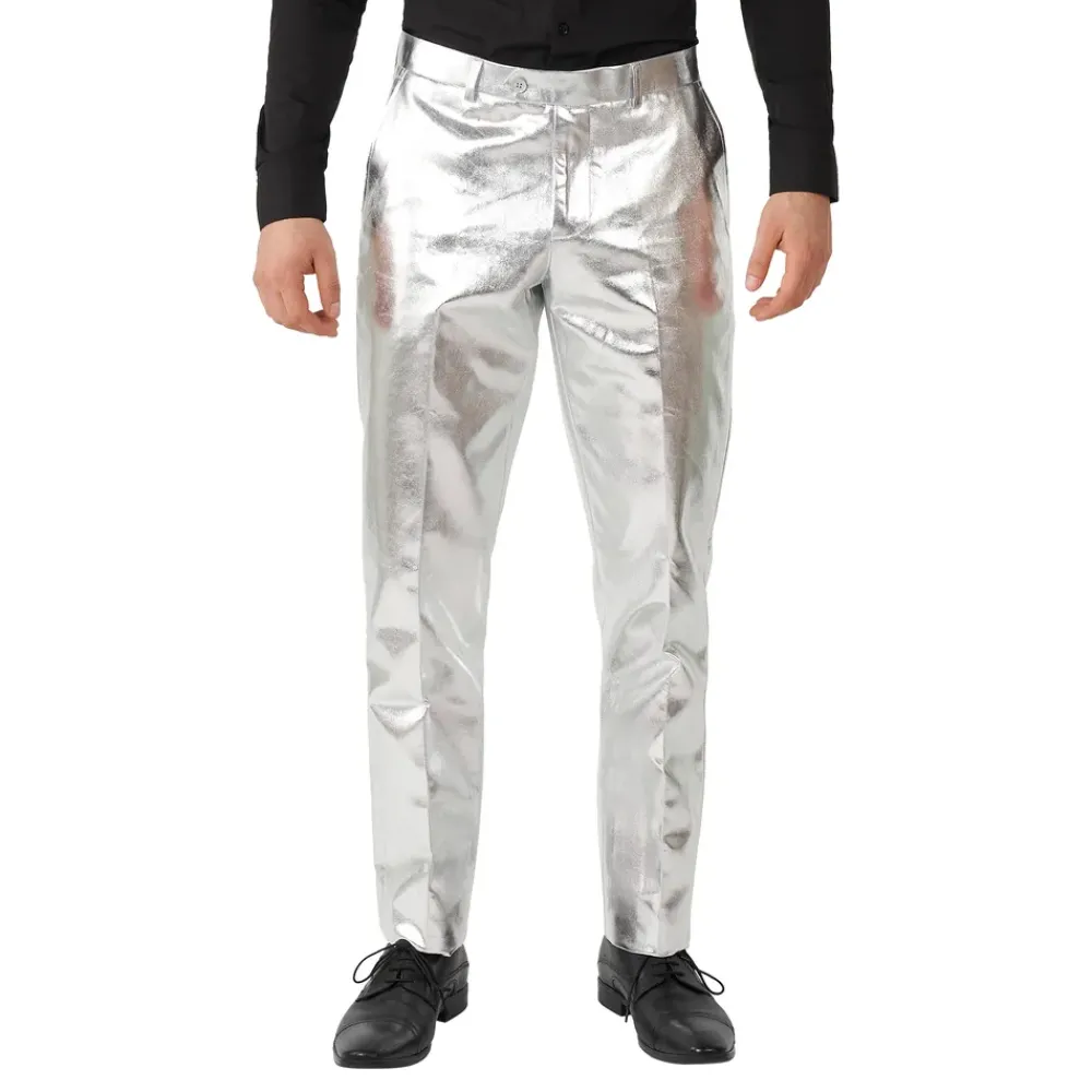 Clearance Oppo Merchandise Group B.V. OppoSuits Shiny Jakkesæt Sølv