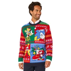 Oppo Merchandise Group B.V. OppoSuits Sonic Juletrøje - Merchandise