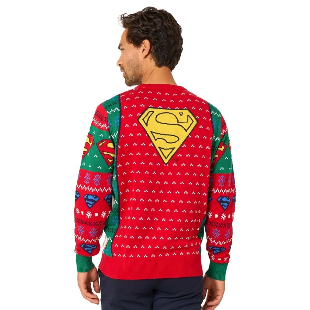 Outlet Oppo Merchandise Group B.V. OppoSuits Superman Juletrøje