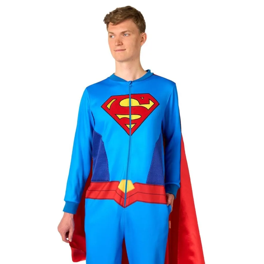 Oppo Merchandise Group B.V. OppoSuits Superman™ Onesie - Tøj|Udklædningskostumer
