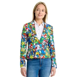 Oppo Merchandise Group B.V. OppoSuits Super Mario Dame Blazer - Merchandise|Tøj