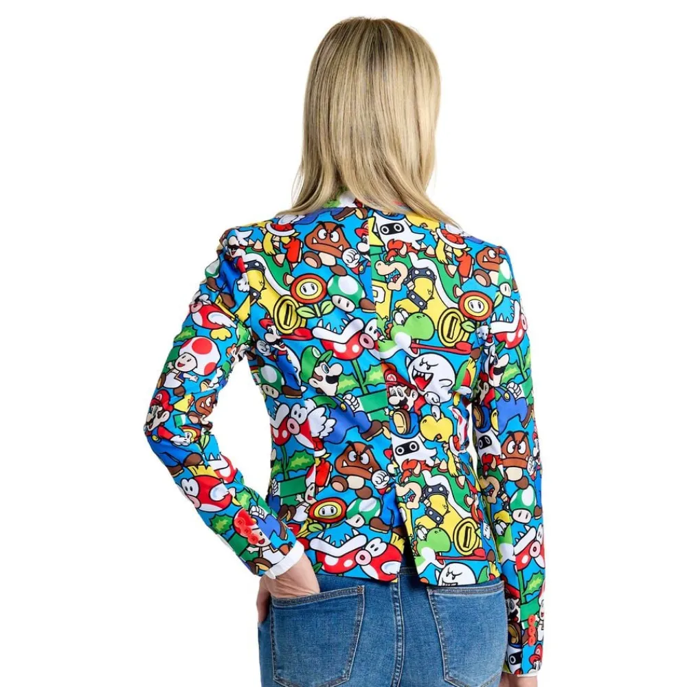 Oppo Merchandise Group B.V. OppoSuits Super Mario Dame Blazer - Merchandise|Tøj