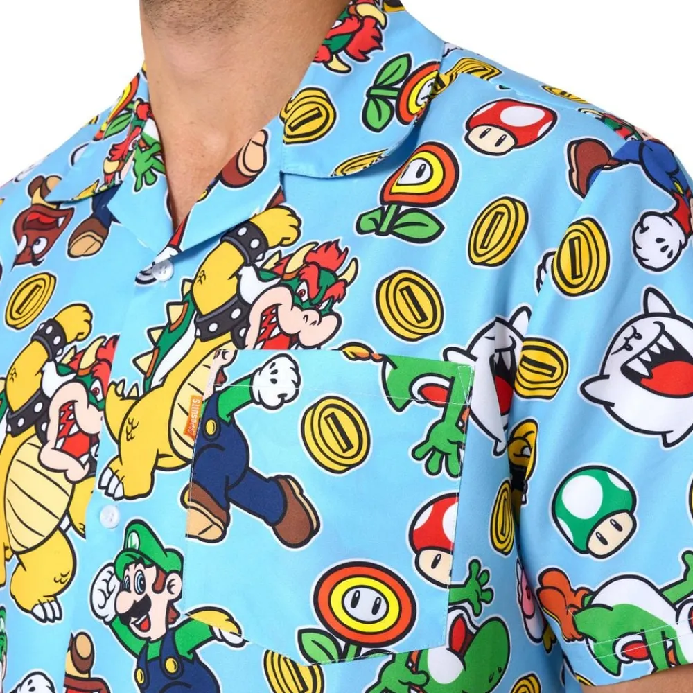 Oppo Merchandise Group B.V. OppoSuits Super Mario™ Group Shorts jakkesæt - Tøj|Udklædningskostumer