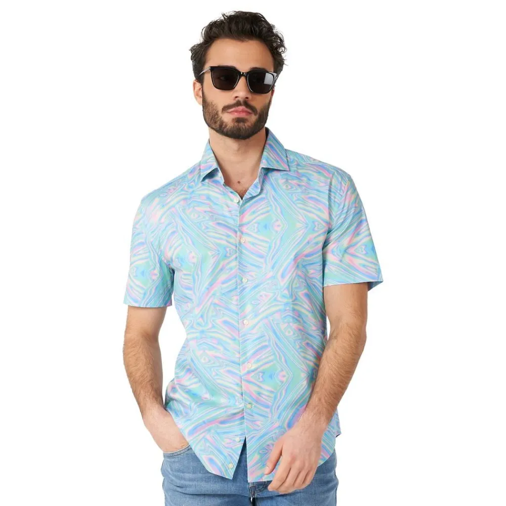 Oppo Merchandise Group B.V. OppoSuits Super Mario Skjorte - Tøj|Udklædningskostumer