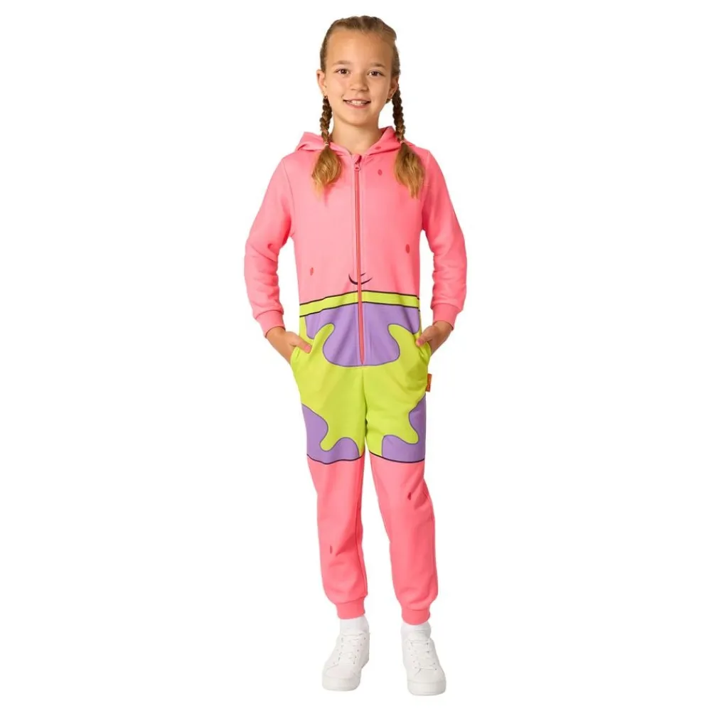 Oppo Merchandise Group B.V. OppoSuits SvampeBob Firkant™ Patrick Onesie til børn - Tøj|Udklædningskostumer