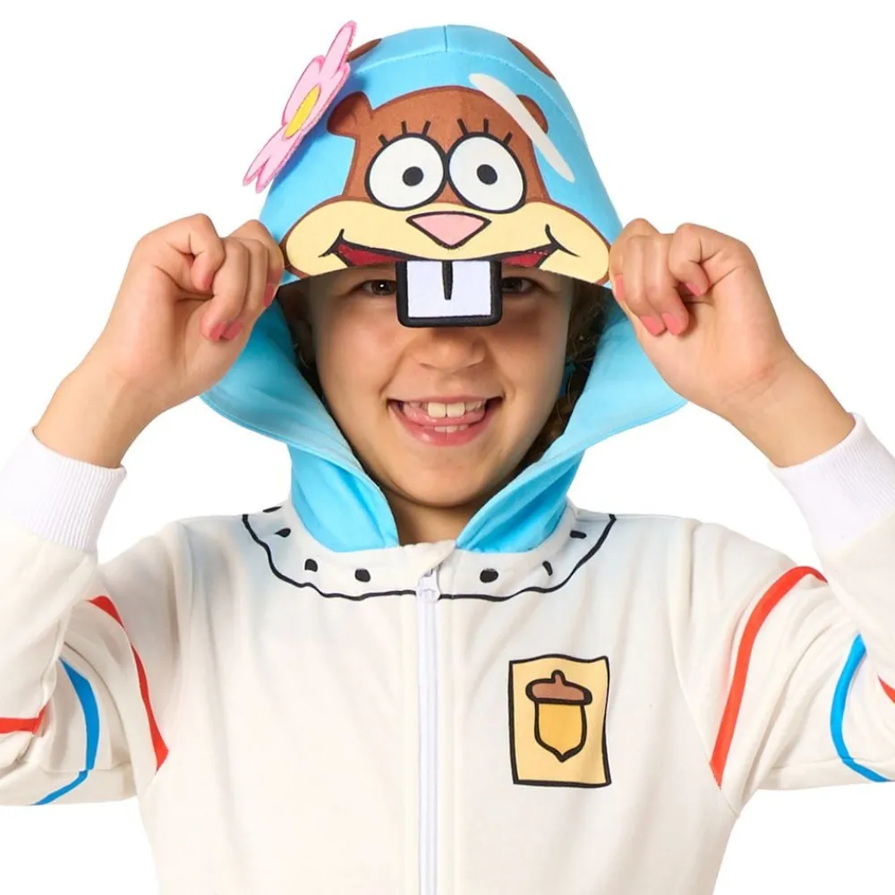 Oppo Merchandise Group B.V. OppoSuits SvampeBob Firkant™ Sandy Onesie Børn - Tøj|Udklædningskostumer