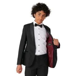 Oppo Merchandise Group B.V. OppoSuits Teen Jet Set Black Smoking - Tøj|Udklædningskostumer