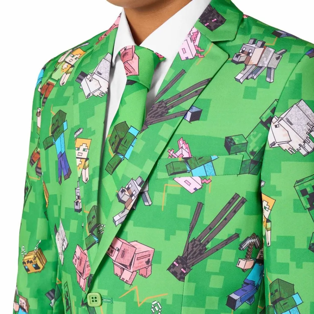 New Oppo Merchandise Group B.V. OppoSuits Teen Minecraft Jakkesæt